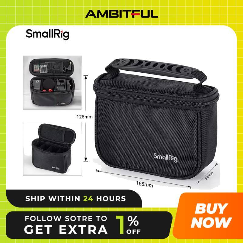 SmallRig Storage Bag ที่เก็บของอย่างรวดเร็วและง่ายของอุปกรณ์เสริมกระจัดกระจาย 160 x 120 x 65 มม. ของพื้นที่จัดเก็บ 3704