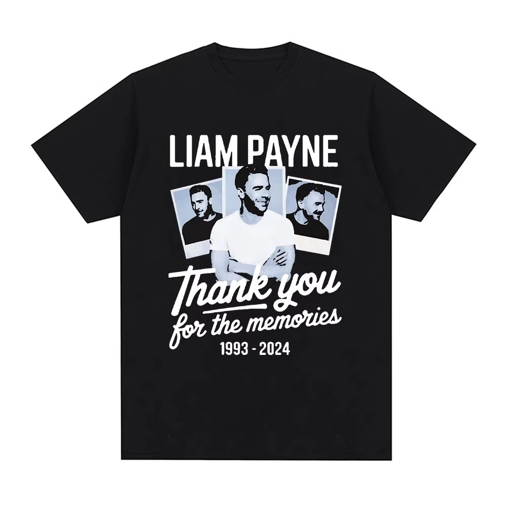 เสื้อยืดผ้าฝ้ายสไตล์Street Wear สำหรับคนชอบLiam Payne