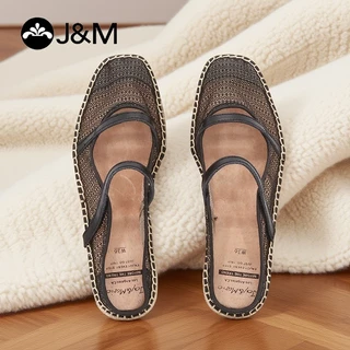 Joy&Mario รองเท้าแตะผู้หญิงทรง Espadrilles ระบายอากาศได้ดี สำหรับผู้หญิง