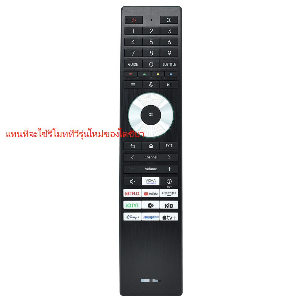 "สําหรับโตชิบาทีวี 43E330NP ทีวี 43 นิ้ว 4K Ultra HD Wi-Fi HDR10 ควบคุมเสียงสมาร์ททีวีระยะไกล ERF3G9