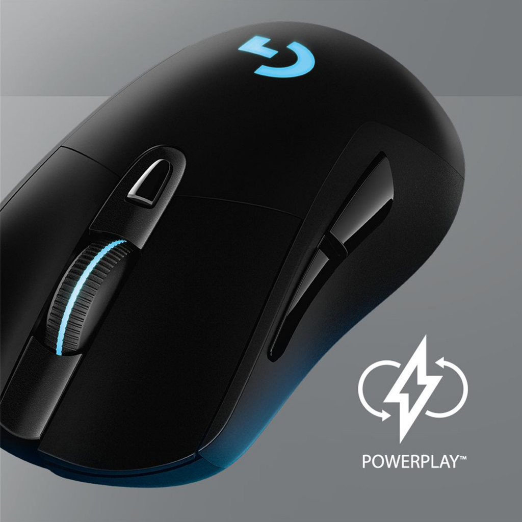 เมาส์เล่นเกมไร้สาย Logitech G703 Lightspeed 25K DPI