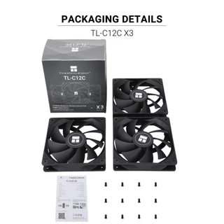 Thermalright 120 มม. พัดลมเคส TL-C12C/-S/CW-S/EXTREM พัดลมระบายความร้อน CPU 1550RPM 4pin PWM เงียบพัดลม Cooler S-FDB แบริ่ง CPU