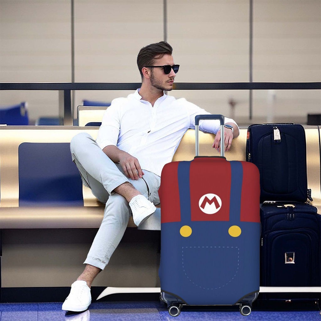 ผ้าคลุมกระเป๋าเดินทาง ผ้าสแปนเด็กซ์ แบบยืดหยุ่น ยืดหยุ่น Mario Travel Luggage Cover 18-32 นิ้ว MB026 ราคา ถูกที่สุด ดีลบีเคเค แกลเลอรีภาพที่ 5