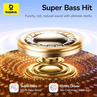 BASEUS Bass BC1 หูฟังคลิปหูแบบเปิด Bluetooth 6.0 4 ไมค์ กันน้ำ IP55 ใช้งานได้ 38 ชม.