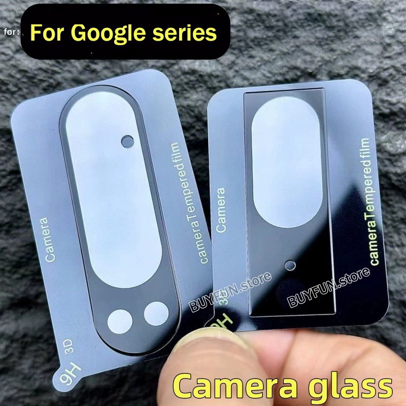 กระจกป้องกันเลนส์สําหรับ Google Pixel10 9 Pro พับ Pixel 10Pro XL 10 9 9A 8a คลุมทั้งหมดกระจกป้องกันสําหรับฟิล์มกล้อง