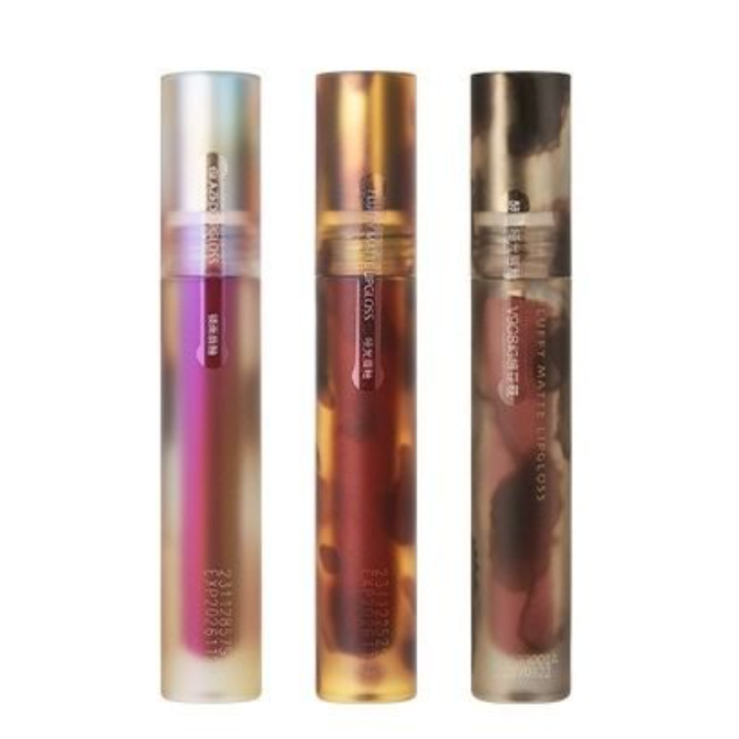 JOOYEE Enzyme Color Lip Glaze Mirror Water Gloss Glass Lip Plain Face Whitening Amber Matte Lipstick