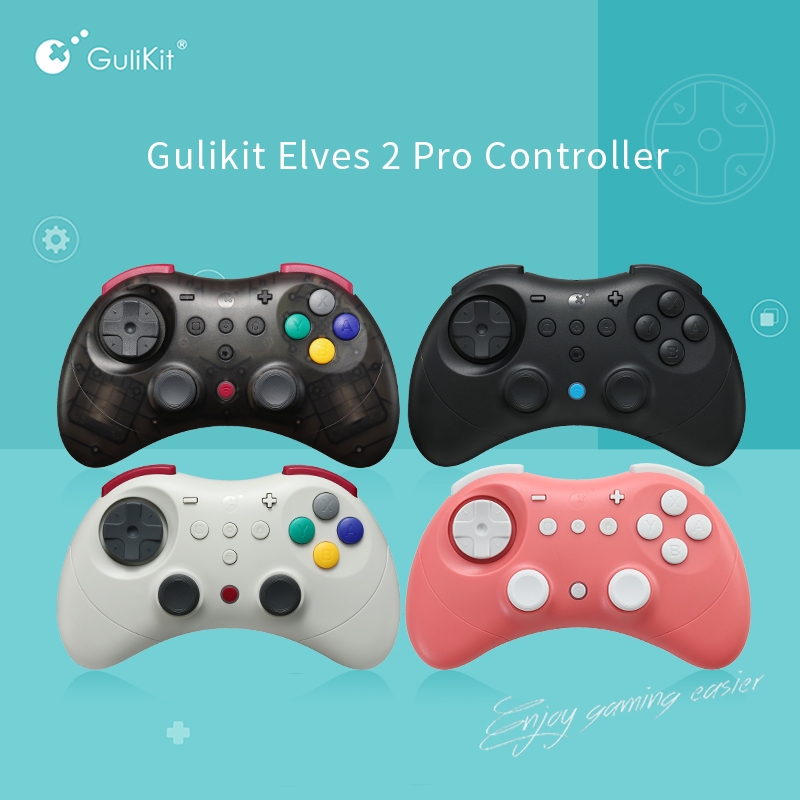 GuliKit Elves 2 Pro Controller สําหรับ Nintendo Switch 2 สวิทช์ OLED สวิทช์ Lite Windows PC Android 