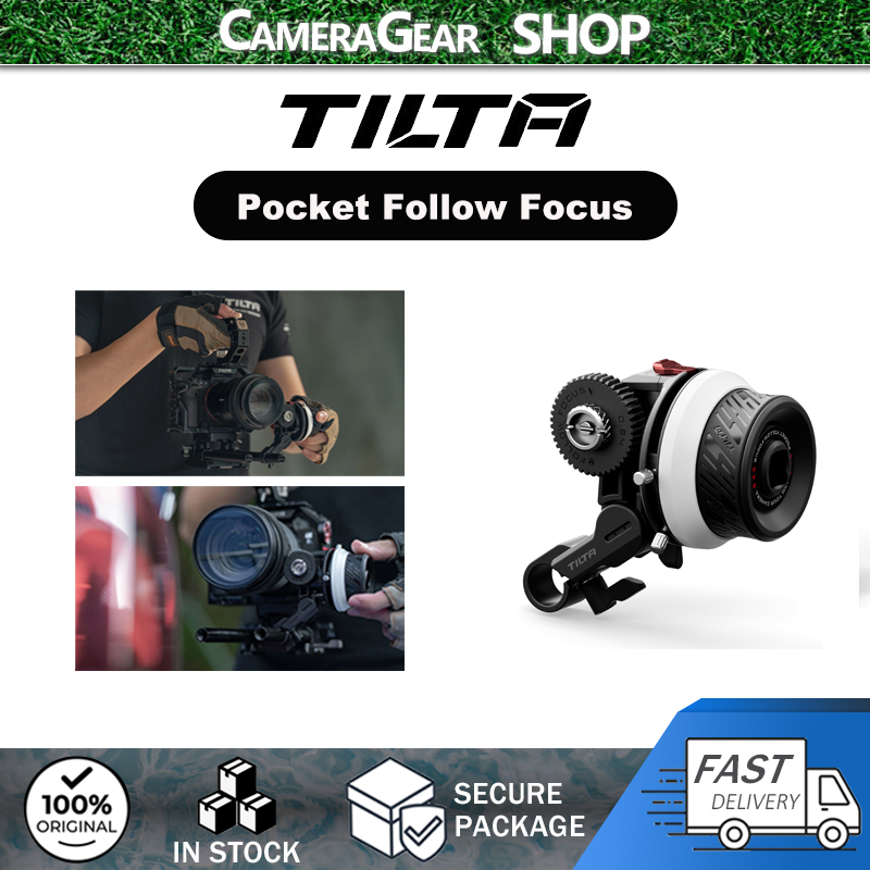 TILTA Pocket Follow Focus 2.0 พร้อมเครื่องหมาย A/B, ระบบซูมเลนส์สําหรับกล้อง Sony DSLR Mirrorless FF-T07