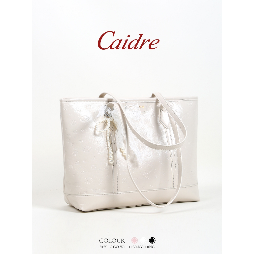 Caidre กระเป๋า tote สำหรับผู้หญิง ความจุขนาดใหญ่ เหมาะสำหรับการใช้งานทุกวัน