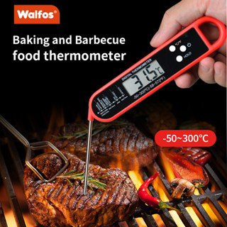 วอลฟอส เครื่องวัดอุณหภูมิอาหารพับบาร์บีคิวเนื้อเครื่องวัดอุณ…