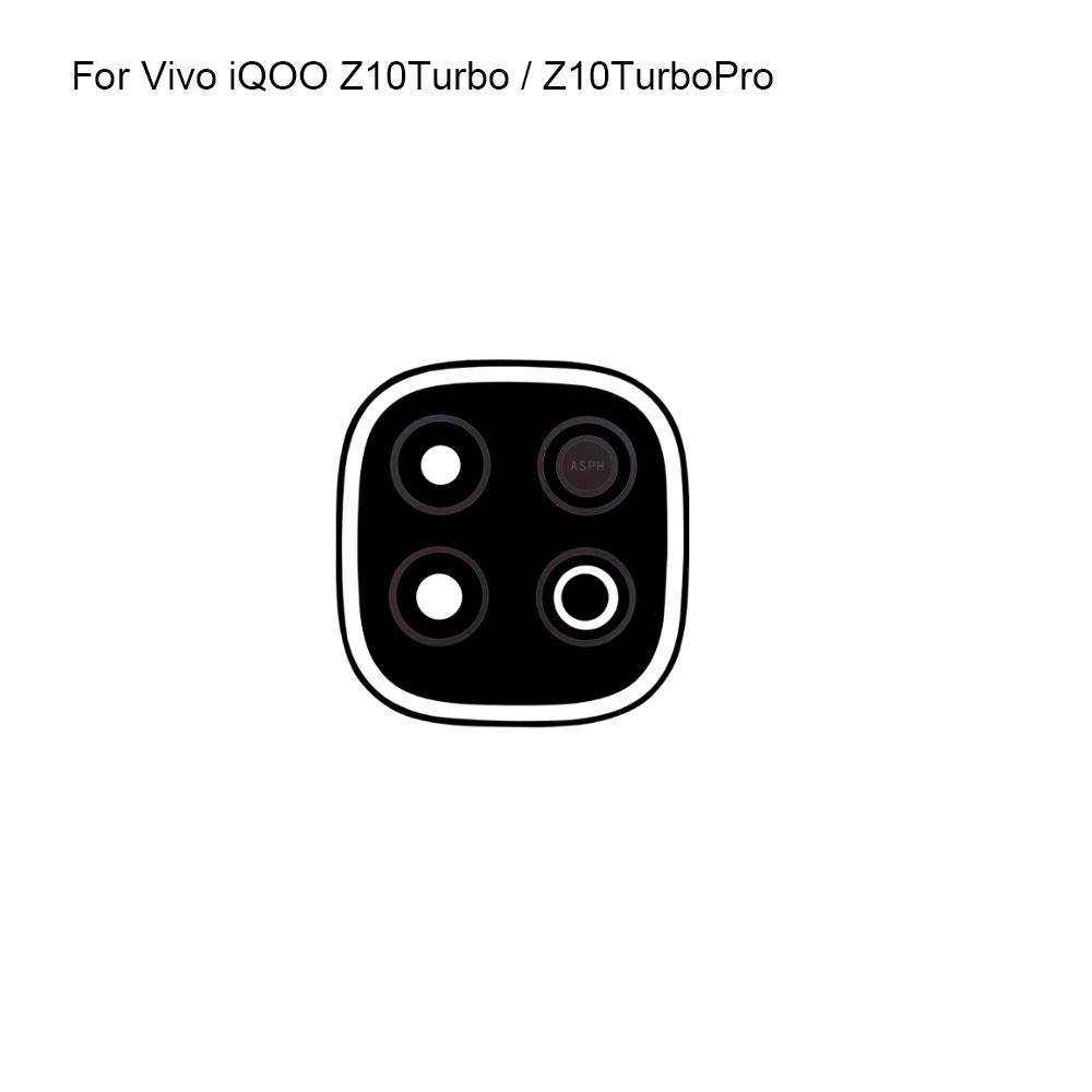 ทดสอบใหม่สําหรับ Vivo iQOO Z10 Turbo เลนส์กล้องด้านหลังด้านหลังสําหรับ Vivo IQOO Z 10 Turbo Pro อะไห