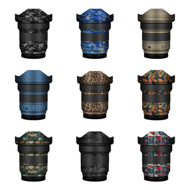 สติกเกอร์ป้องกันเลนส์ Lumix เหมาะสําหรับสติกเกอร์เลนส์ Lumix S 14-28 F4-5.6, ตัวป้องกันเลนส์กล้อง, อ