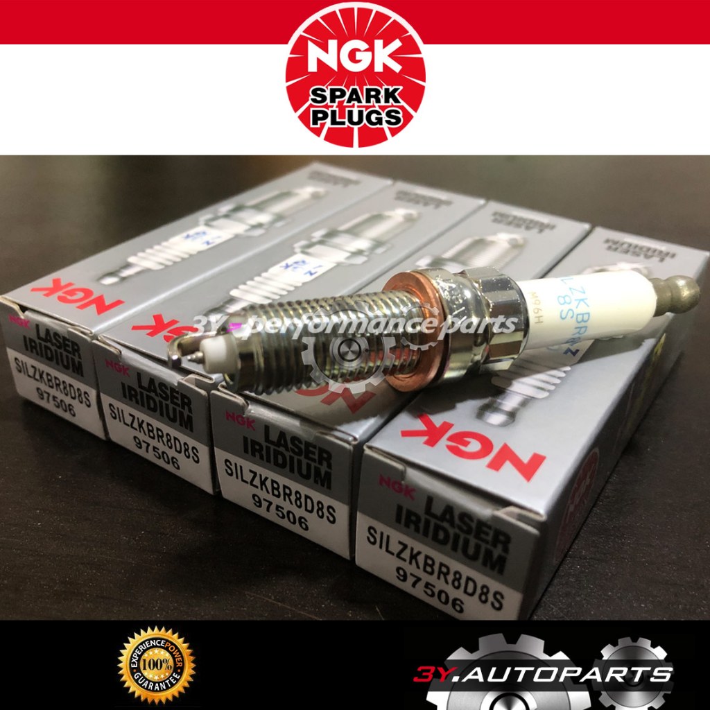 ของแท้ 100% ใหม่ SILZKBR8D8S - 97506 NGK - SPARK PLUG IRIDIUM - (@4PCS) - BMW F20 125 / F30 320 /328