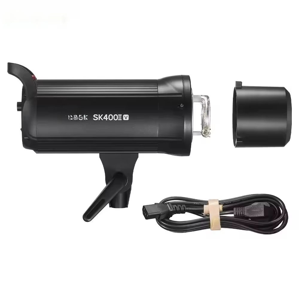 SK400 IIV 400Ws Light Emitting Diode Studio แฟลช 2.4G ไร้สาย X ระบบ GN65 5600K แบตเตอรี่ขับเคลื่อนรี