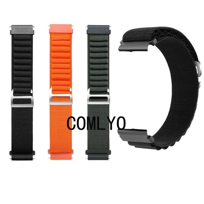 สําหรับ GOOJODOQ FB039 FB027 FB047 สายนาฬิกาอัจฉริยะไนลอนนุ่มกีฬาผู้หญิงผู้ชาย Band