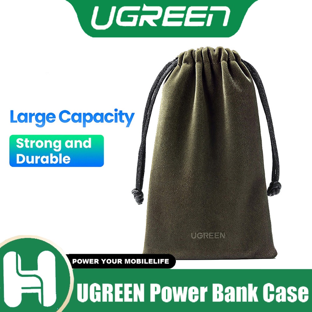UGREEN เคส Power Bank กระเป๋าใส่โทรศัพท์ กระเป๋าเก็บ Powerbank กันน้ํา อุปกรณ์เสริมโทรศัพท์มือถือ