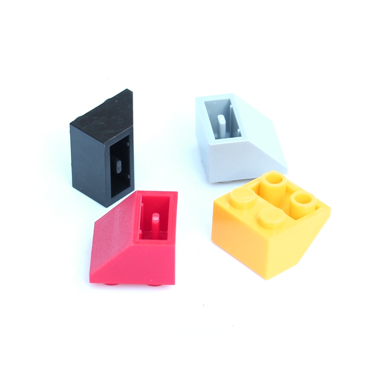 10pcs MOC 3660 อุปกรณ์เสริม Series 2x2 Slope Face Reverse Bricks Building Blocks ของเล่นเพื่อการศึกษาเด็กของขวัญประกอบของเล่นชิ้นส่วน City Kit ใช้งานร่วมกับ 9686 wedo2.0