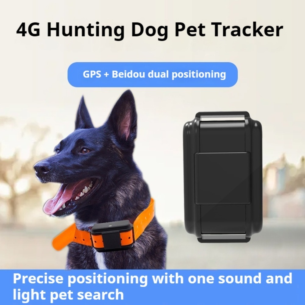 4G GPS Tracker สําหรับสุนัขแกะวัว Hound - ปลอกคอกันน้ําพร้อม Query, Track Query, Geo-fence, Voice Mo