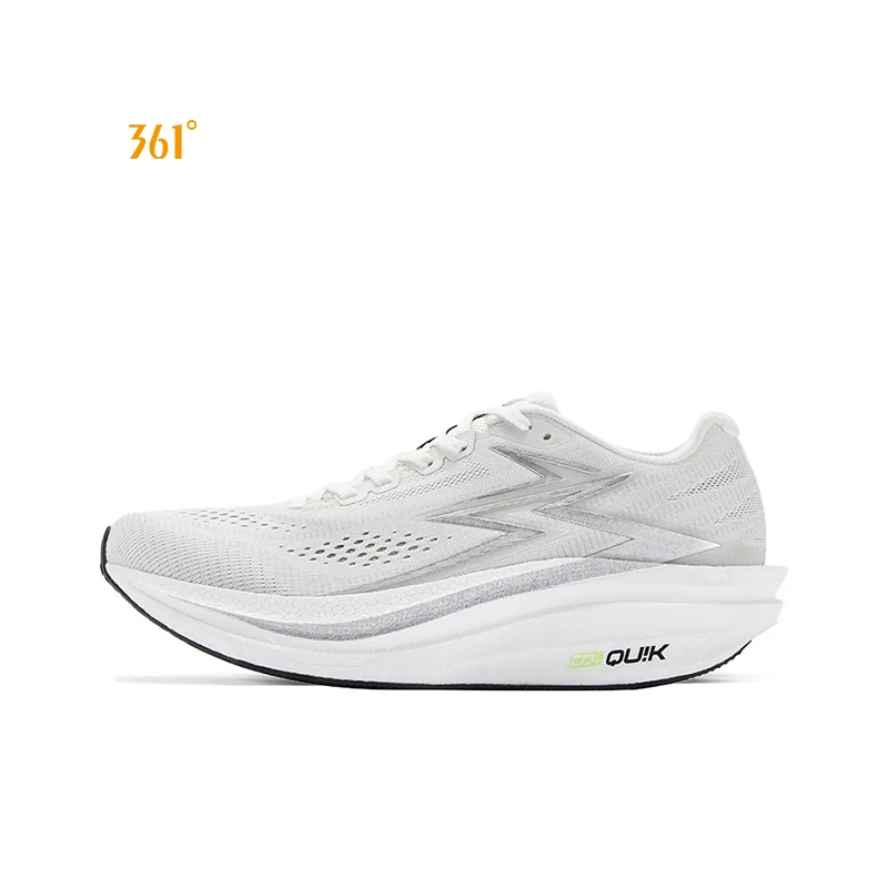 361 Degrees Flame 4.5 Mix Men รองเท้าวิ่งมืออาชีพ Universality Breathable แผ่นคาร์บอนยืดหยุ่น 672532