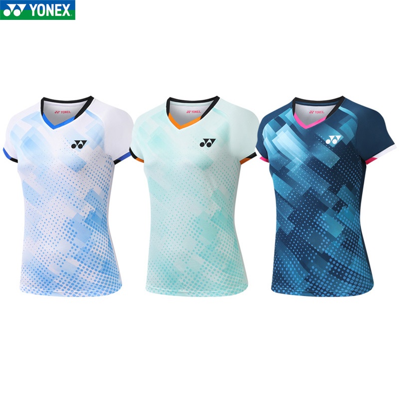 เสื้อยืดเครื่องแบบแบดมินตัน ครบรอบ ไซซ์ Women Badminton T shirt M-3XL