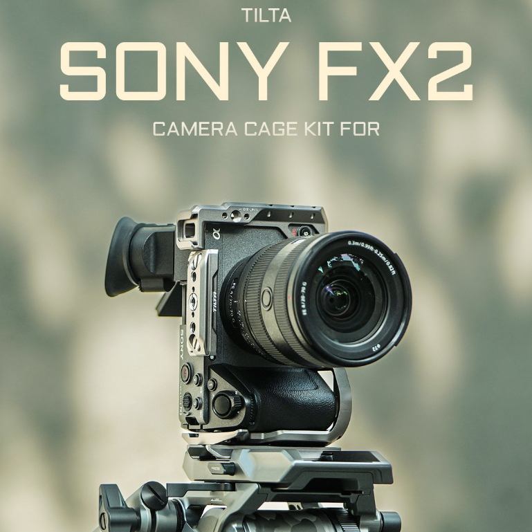 TILTA SONY FX2 กล้องชุด Pro พร้อมแผ่นฐาน Arca มือถือสําหรับ Sony FX2 Full-frame ภาพยนตร์กล้องกรอบป้อ