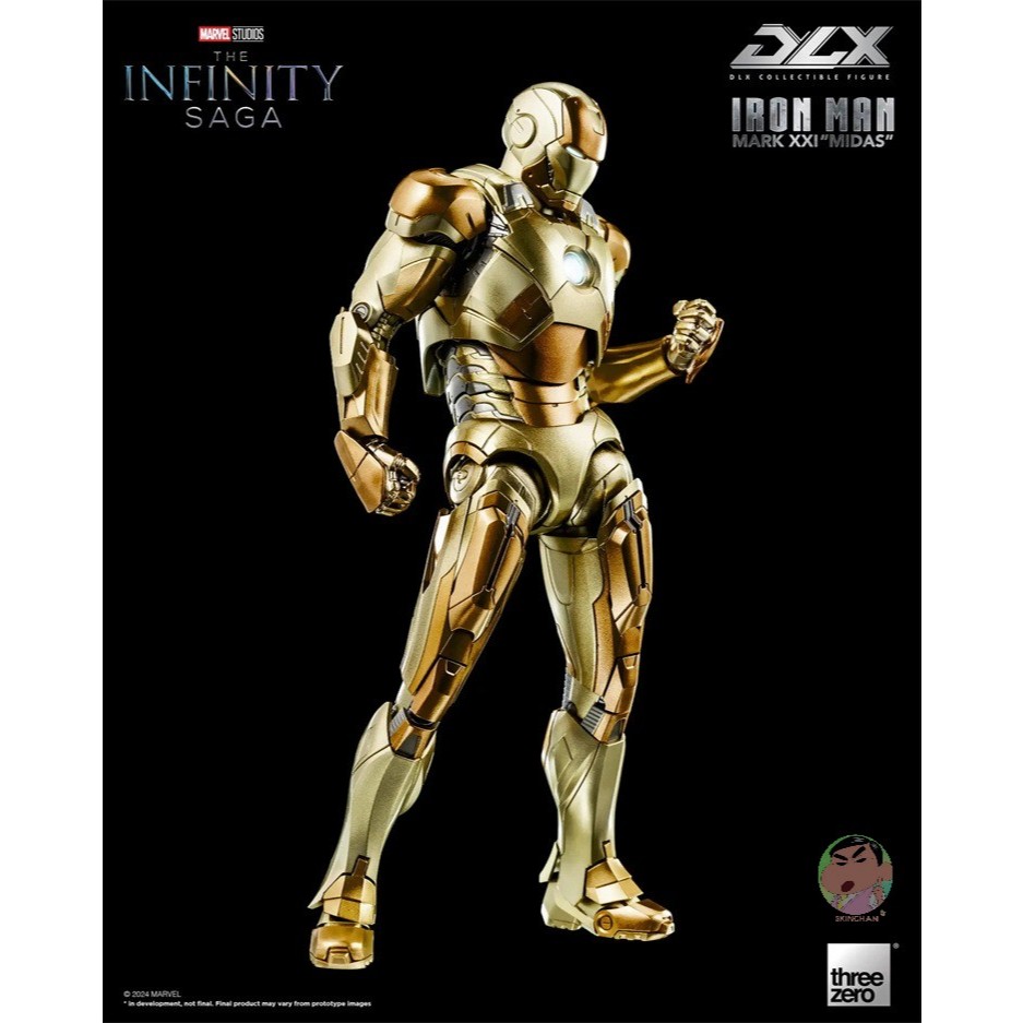Threezero Marvel Studios: The Infinity Saga DLX Iron Man Mark 21Midas Action Figure