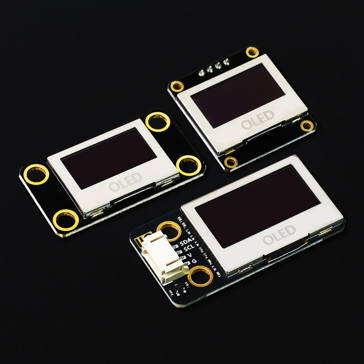 3 ซม. 4 ซม. 12864 โมดูลจอแสดงผล OLED IIC LCD SSD1306 SH1106 ไดรฟ์