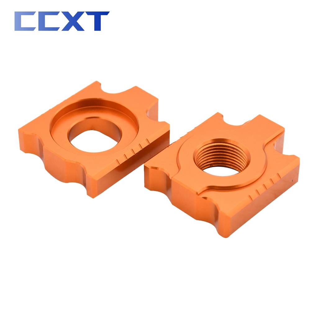 20 มม.CNCอลูมิเนียมด้านหลังปรับโซ่เพลาสําหรับKTM 125-530cc SXF XC XCF XCW XCWF EXCF 2008-2021 2022 2023 Universal ราคา ถูกที่สุด ดีลบีเคเค แกลเลอรีภาพที่ 4