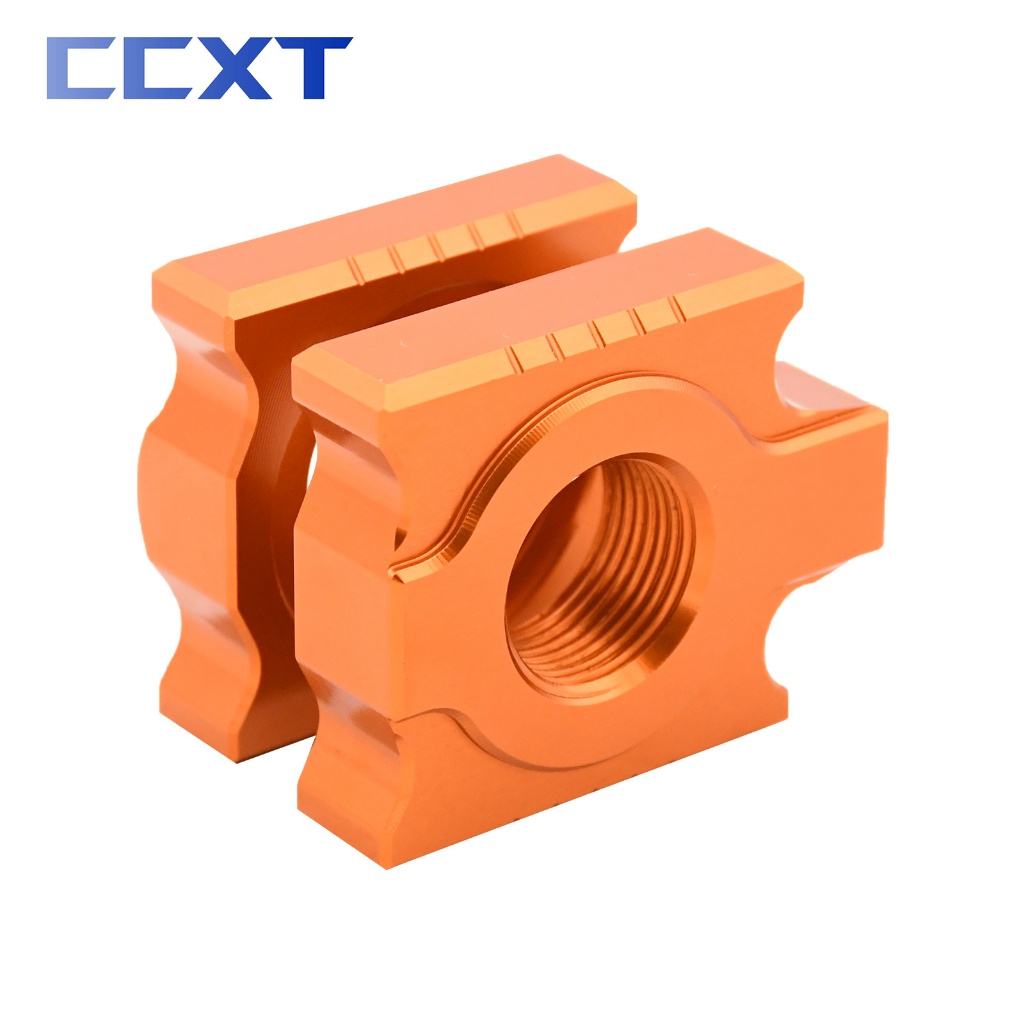 20 มม.CNCอลูมิเนียมด้านหลังปรับโซ่เพลาสําหรับKTM 125-530cc SXF XC XCF XCW XCWF EXCF 2008-2021 2022 2023 Universal ราคา ถูกที่สุด ดีลบีเคเค แกลเลอรีภาพที่ 8