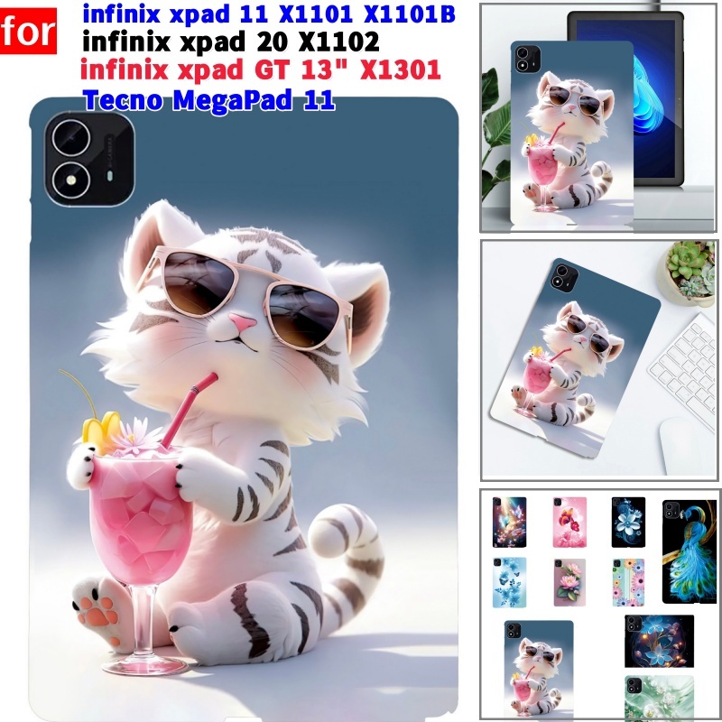 เคส infinix xpad 11 X1101 X1101B / xpad 20 X1102 / xpad GT 13 X1301/ Tecno MegaPad 11 นิ้ว เคสนิ่มซิ