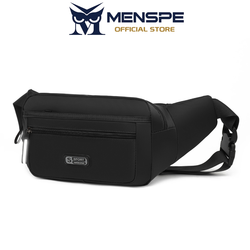 MENSPE กระเป๋าเอวแฟชั่น Jogging Belt Fanny Pack