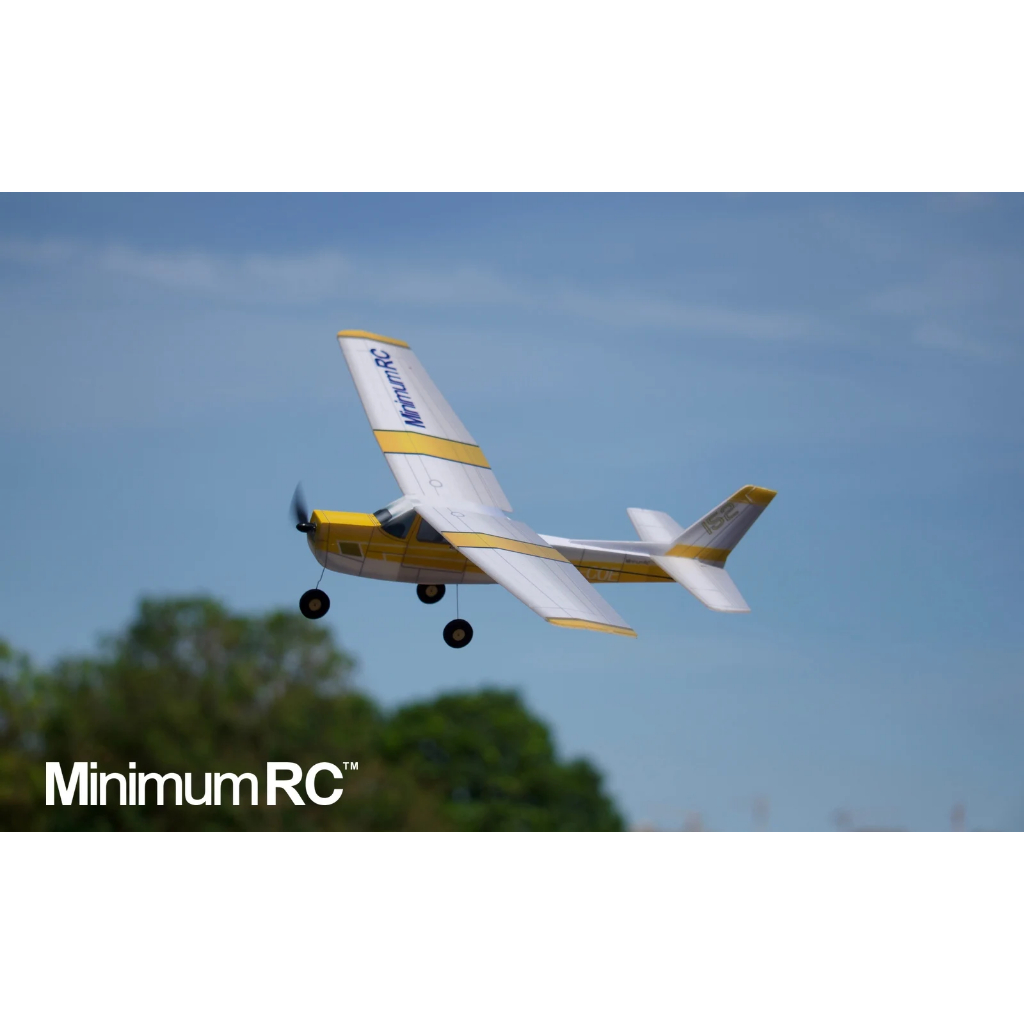 ขั้นต่ํา RC ชุดสีเหลือง Cessna152 360 มม. Wingspan 3 ช่องเทรนเนอร์ Fixed-wing RC เครื่องบินของเล่นกล