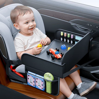【ส่งจากไทย】Vediot Universal Kids Travel Tray Car Seat โต๊ะกระดานเด็ก เบาะหลังรถพับได้