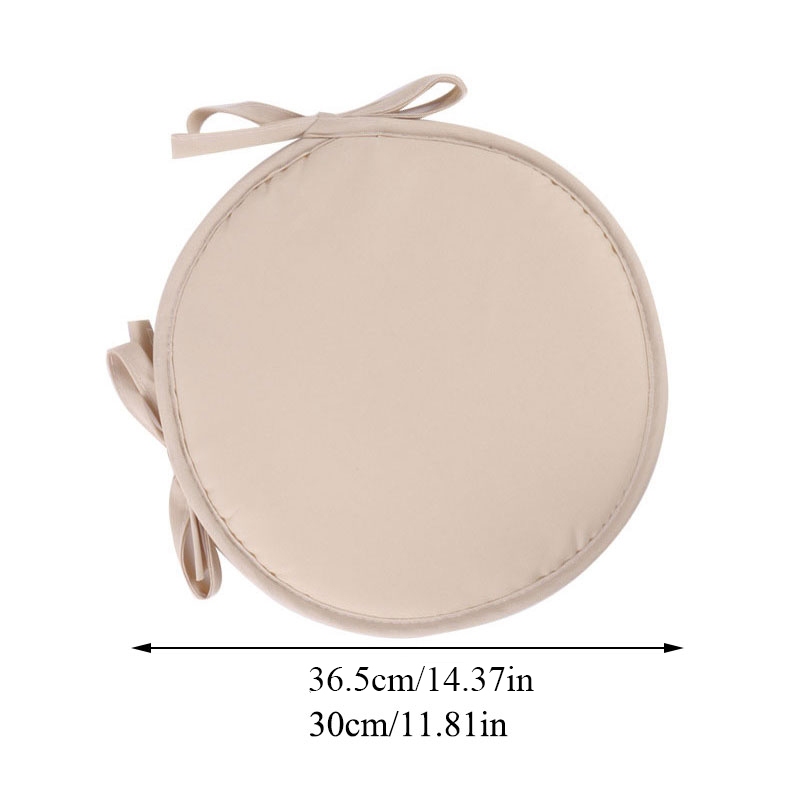 30/36 ซม.วงกลมเบาะฟองน้ําที่นั่ง ผูก-บน ที่ถอดออกได้ แข็ง สตูลเก้าอี้ เบาะ ราคา ถูกที่สุด ดีลบีเคเค แกลเลอรีภาพที่ 9
