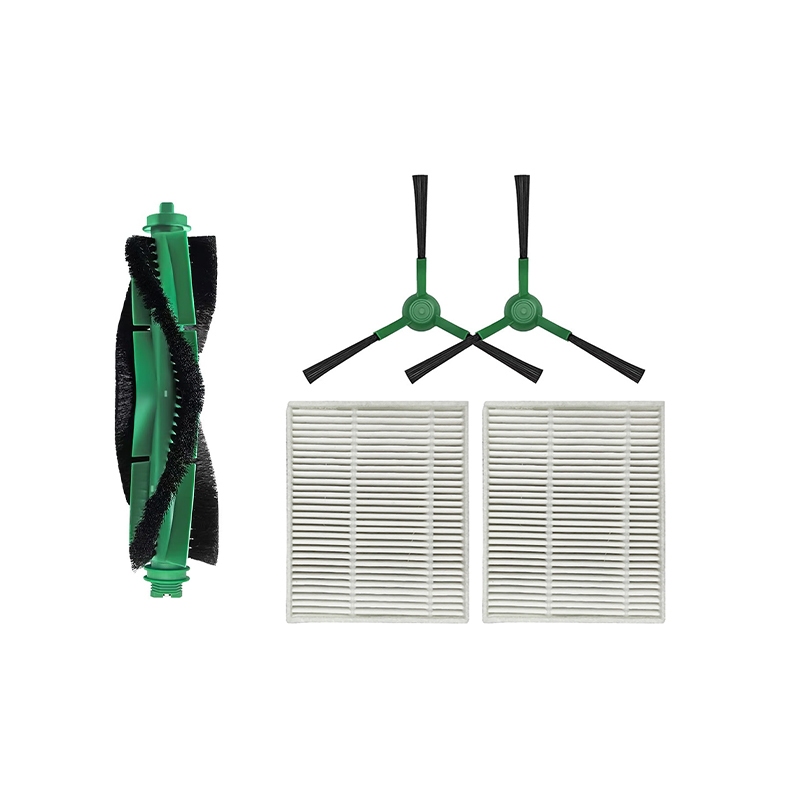 เข้ากันได้กับ  Combo Essential VAC / VAC 2 / Q052 Q0520 ( RVG-Y1 Y0112 / Y0140 / Y0110 Q0120 Q011 ) เครื่องดูดฝุ่นหุ่นยนต์แปรงหลัก/แปรงด้านข้าง/อะไหล่กรอง