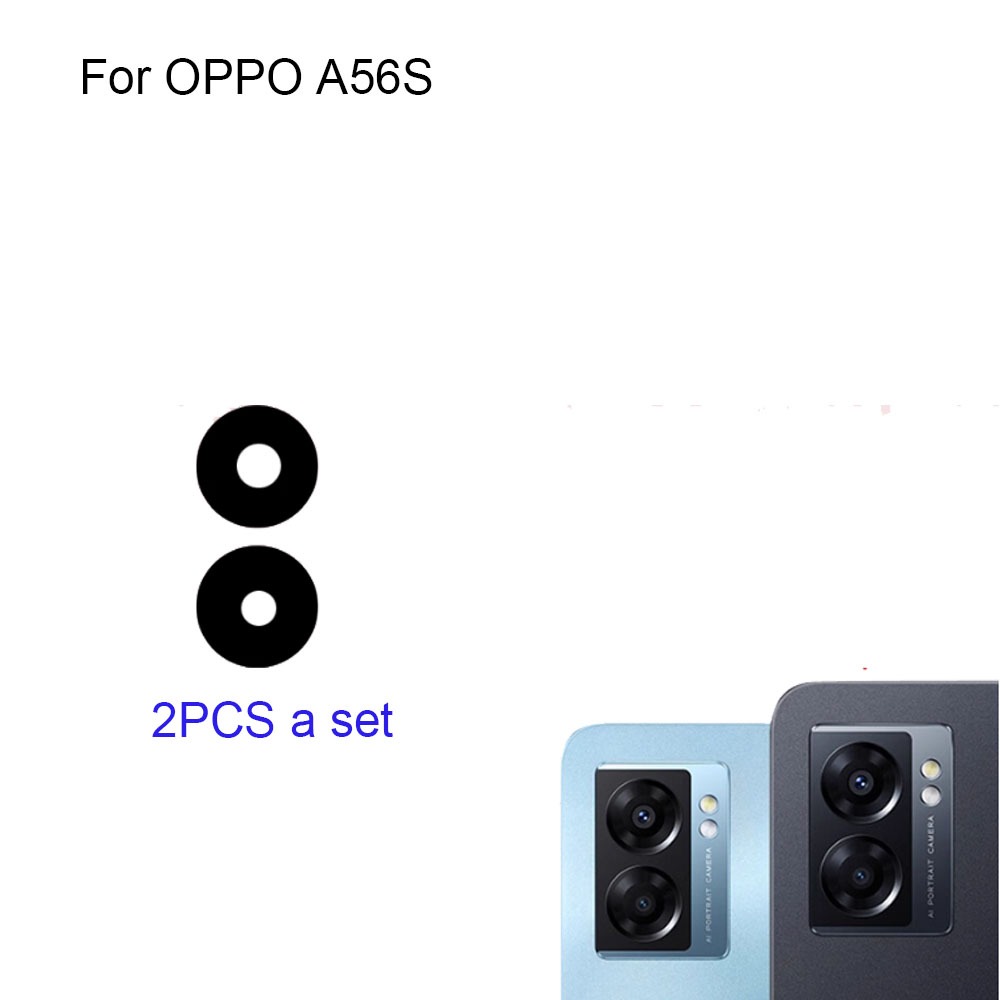 ทดสอบใหม่สําหรับ OPPO A56S เลนส์กล้องด้านหลังสําหรับ OPPO A 56S อะไหล่ซ่อมเปลี่ยน
