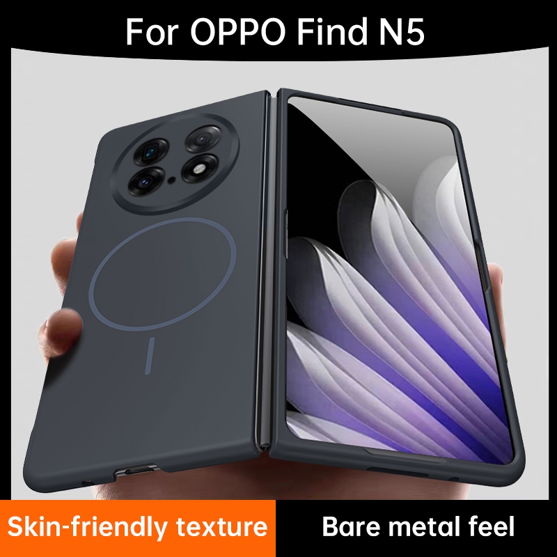 Skin Matte Magnetic Case สําหรับ OPPO Find N5 N3 Oneplus 1+OPEN ปลอก Ultra thin Hard PC Anti-Fingerprints ฝาหลัง