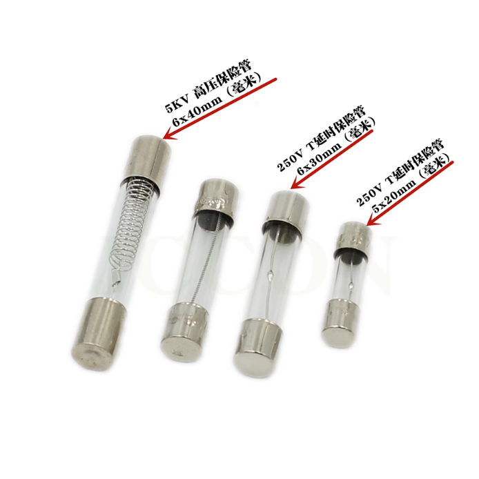 2-5PCS ฟิวส์แก้วทรงกระบอก 0.1A 0.2A 0.5A 1A 1.25A 1.5A 2A 2.5A 3A 3.15A 4A 5A 6.3A 8A 10A 15A T0.5A 