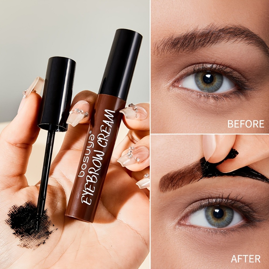 3-in-1 Eyebrow Crayon & Eyebrow Pencil Combo - ทินท์เขียนคิ้วกึ่งถาวร กันน้ํา ถ่ายโอนข้อมูล สําหรับ Fuller & Defined Looking Brows