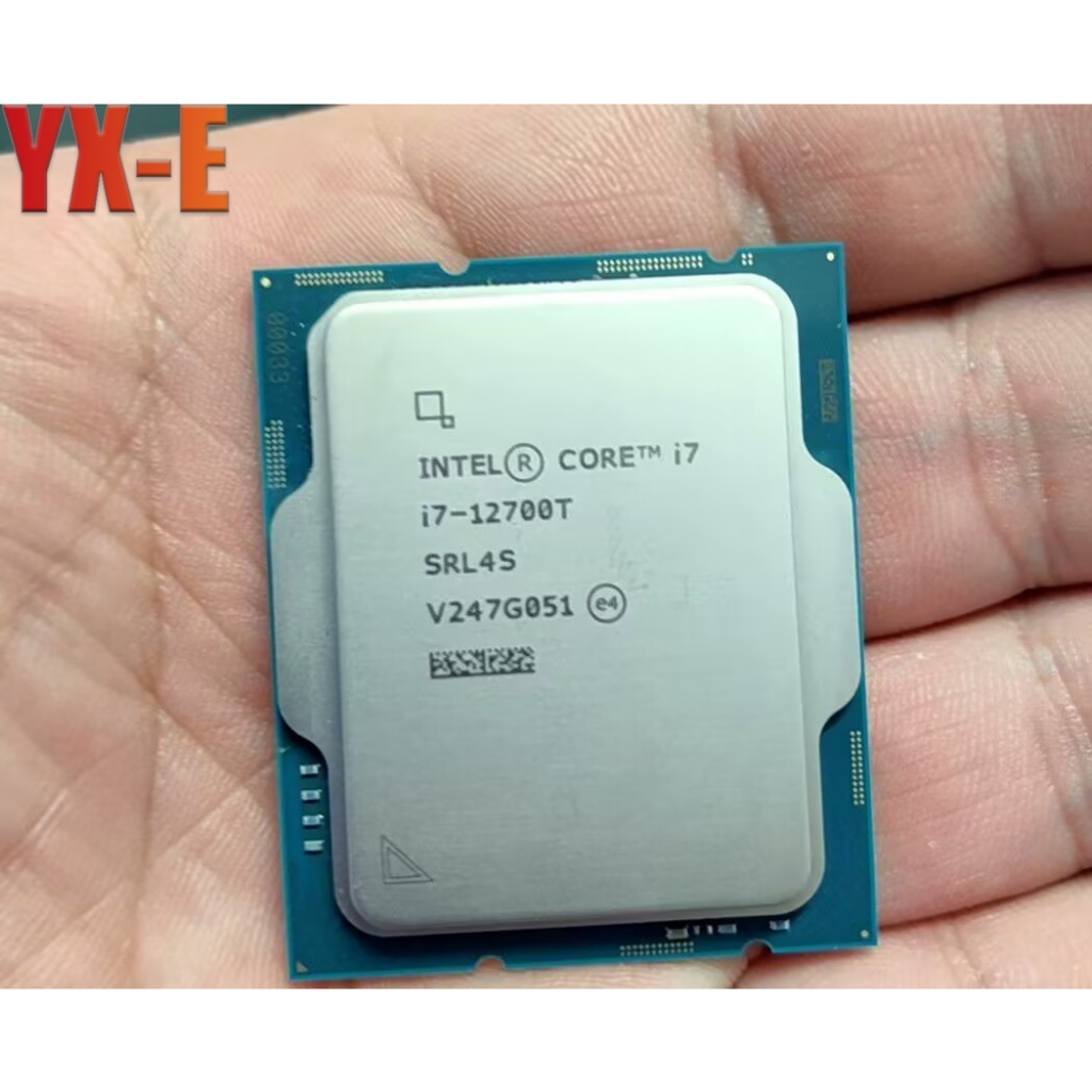 12Th Gen Core i7-12700T QS LGA-1700 CPU โปรเซสเซอร์ 4.7GHz 12 Core 20 ด้าย