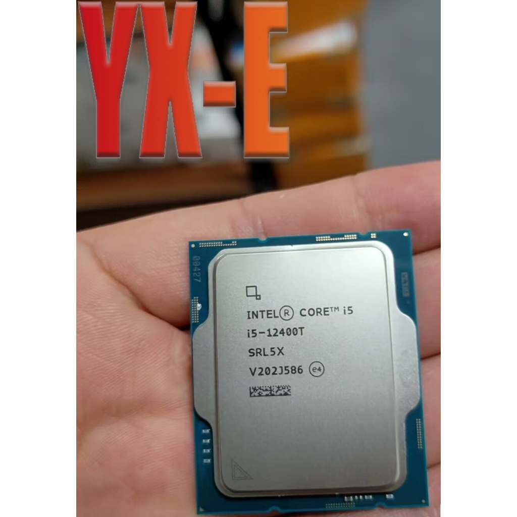 12Th Gen Core i5-12400T LGA 1700 CPU 6-Core Alder Lake 1.8GHz เดสก์ท็อปสูงสุด 4.2GHz