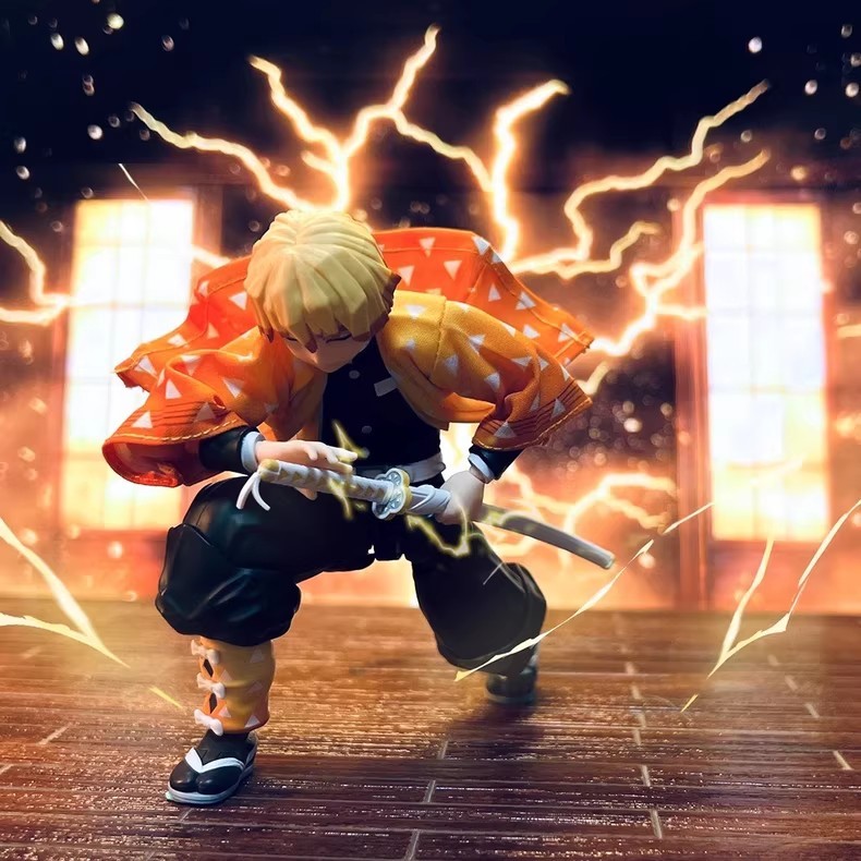 BE shf Demon Slayer Agatsuma Zenitsu เสื้อผ้า