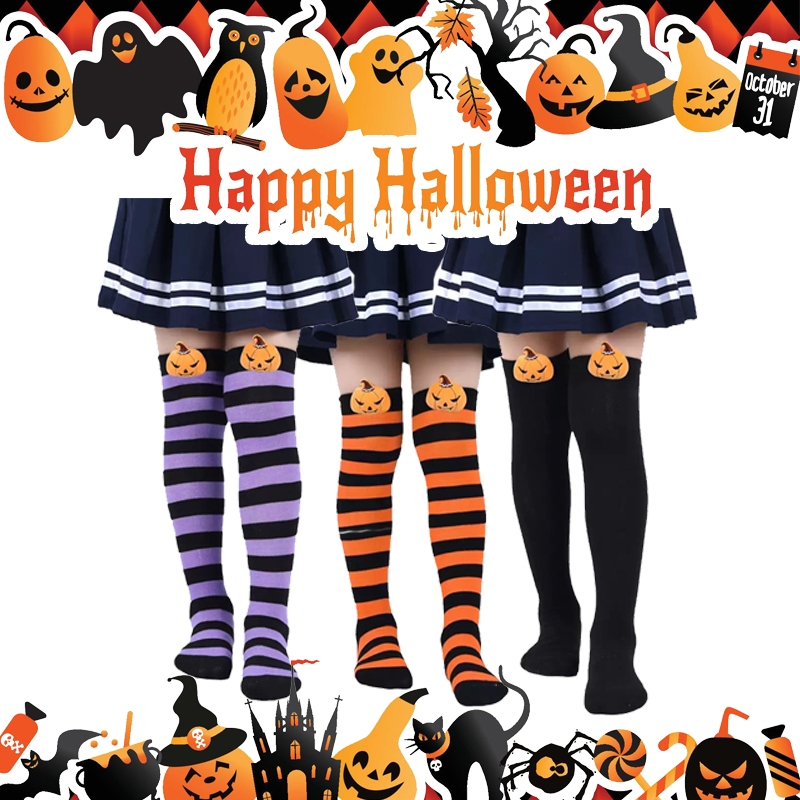 🎃จัดส่งทันที🎃 ชุดแม่มด ชุดฮาโลวีน halloween ชุดแม่มด คอสเพลย์ ชุดแฟนซีฮัลโลวีน มีกระโปรง+ท็อปส์+หมวก ชุดฮาโลวีนเด็ก Halloween Kids costume