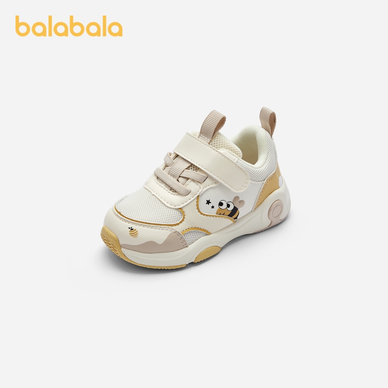 Balabala Kids Sports Walker Shoes Boys Autumn Mesh Non-Slip Breathable Trendy