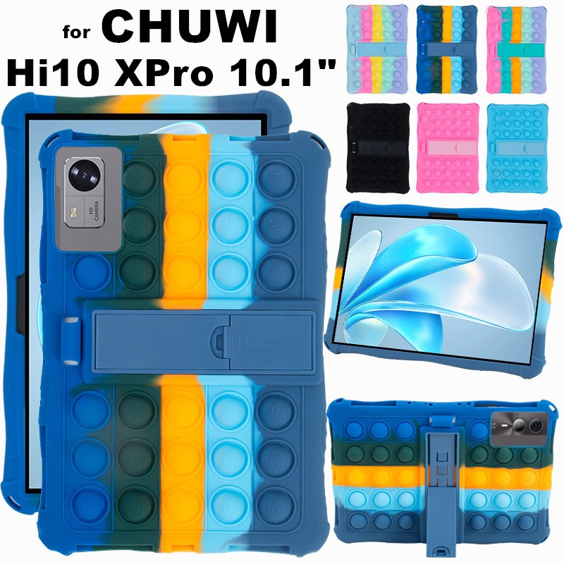for CHUWI Hi10 XPro Hi 10 X Pro 10.1 Inch Tablet PC Soft Bubble Stand Tablet Cover Case With Shoulde