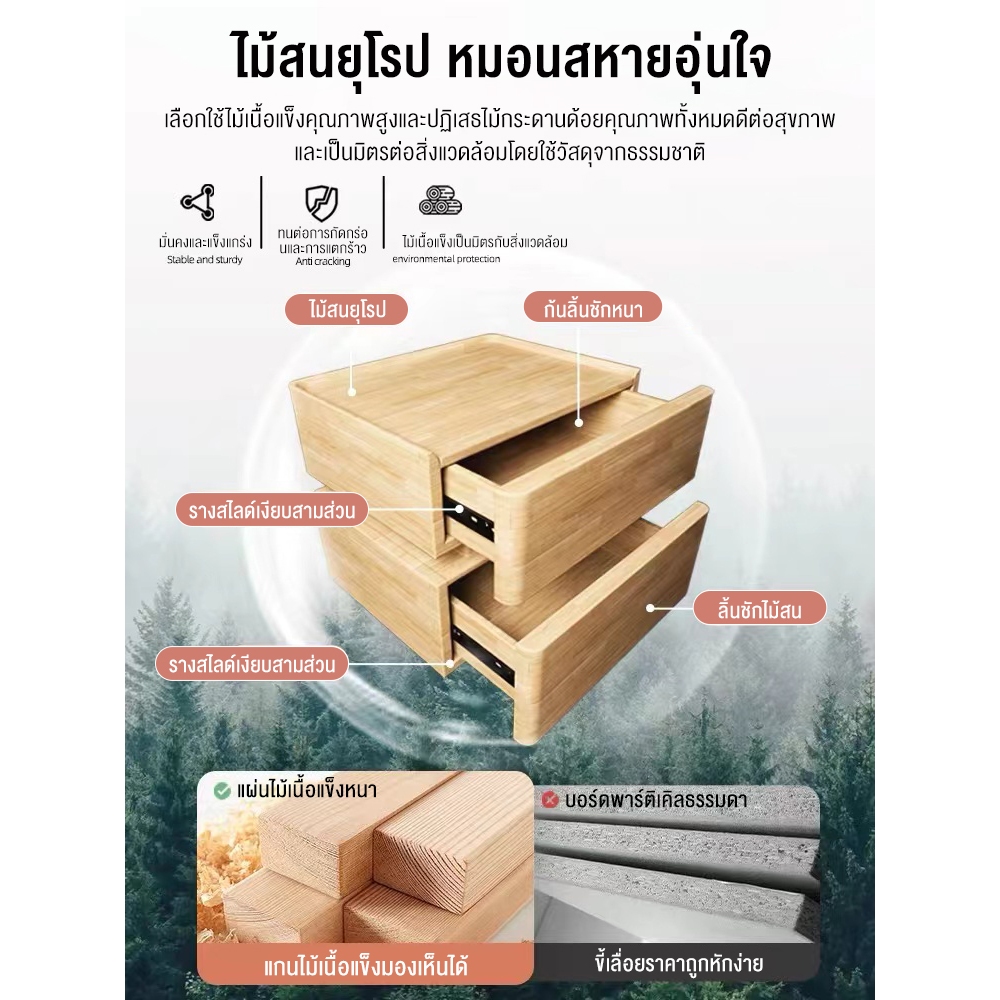 โต๊ะข้างเตียงโคมไฟสามสีรวมล็อคตู้สมาร์ทเสียงบลูทูธที่มองไม่เห็นเคาน์เตอร์กระดานชนวนโต๊ะข้างเตียงสมาร์ทชาร์จไร้สาย