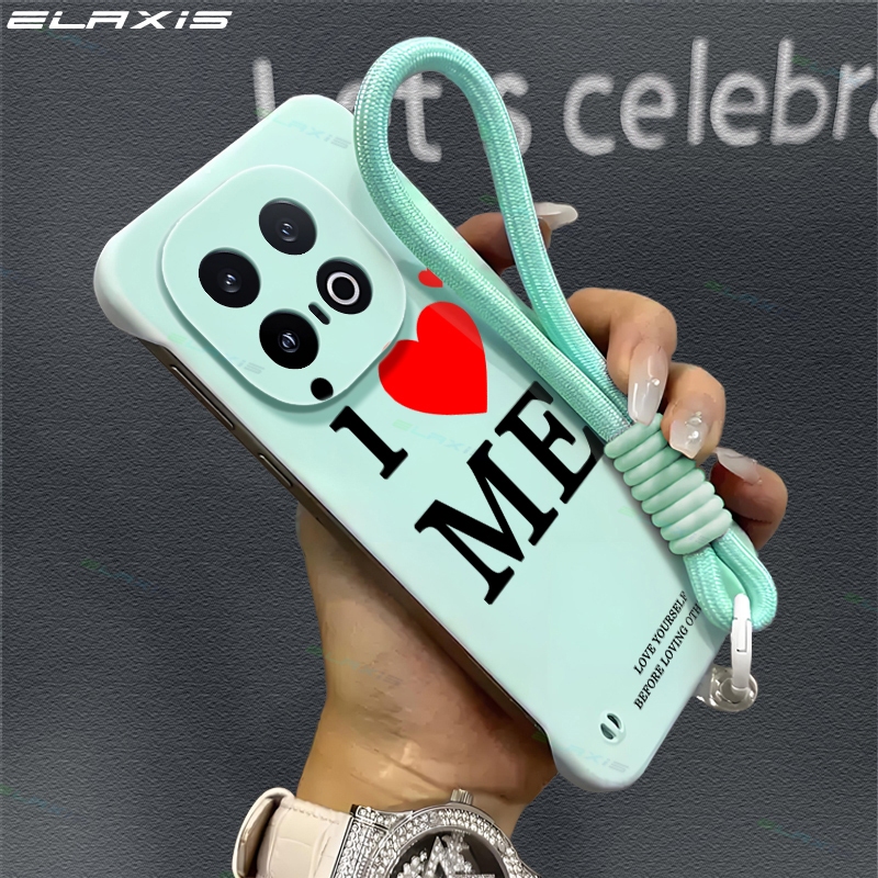 ELAXIS สําหรับ iQOO 13 5G/Z9 5G/Z9x 5G/12 5G/Z7 5G/Z7x 5G โดยไม่ต้องขอบฝาครอบโทรศัพท์ Frameless I LO