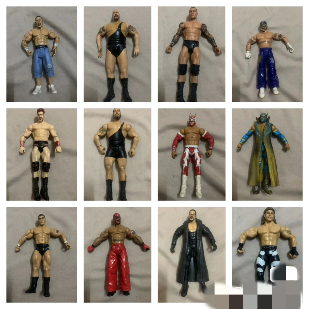 [Super Rare Out of Print] WWF JK Mattel Medieval Old Goods Nostalgic Collection Classic Wrestler Lim