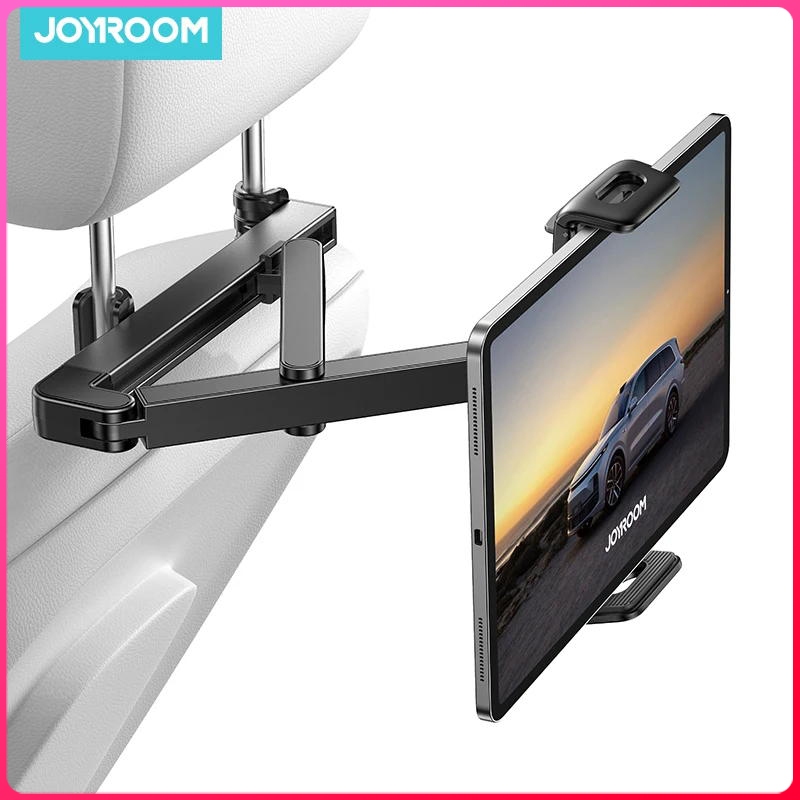 Joyroom รถผู้ถือแท็บเล็ต Mount Extension Arm Headrest Stand สําหรับเบาะหลังสําหรับ iPad Pro, Air, Mini, Galaxy Tab 4.7-13" อุปกรณ์