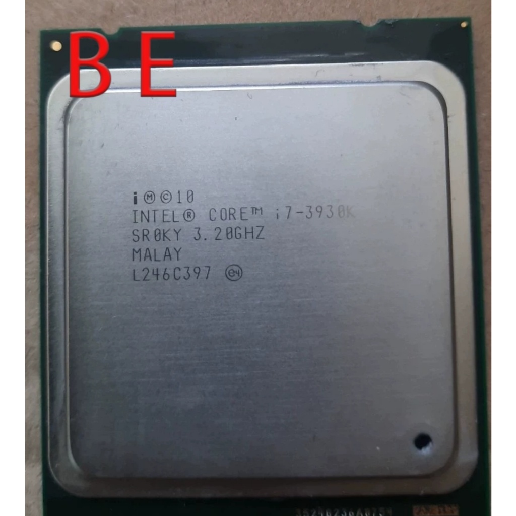 3rd Gen Core i7-3930K LGA2011 โปรเซสเซอร์ CPU 6Core 3.2Ghz 12Thread 12MB